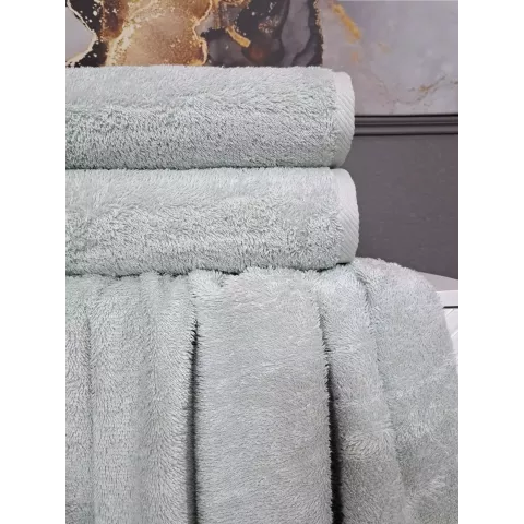 Комплект полотенец Kazanov.a “Teddy” (мави), 50х90 и 70х140