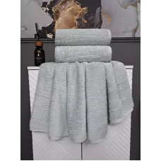 Комплект полотенец Kazanov.a “Teddy” (мави), 50х90 и 70х140