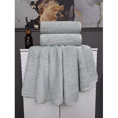 Комплект полотенец Kazanov.a “Teddy” (мави), 50х90 и 70х140