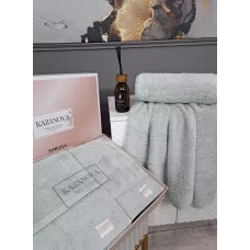 Комплект полотенец Kazanov.a “Teddy” (мави), 50х90 и 70х140