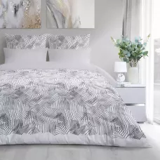 Комплект постельного белья Verossa Сатин-люкс "Lines", евро