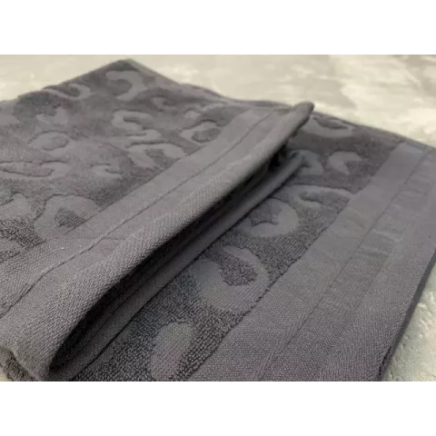 Махровое полотенце Sofi De Marko “Tiger” (антрацит), 70x140