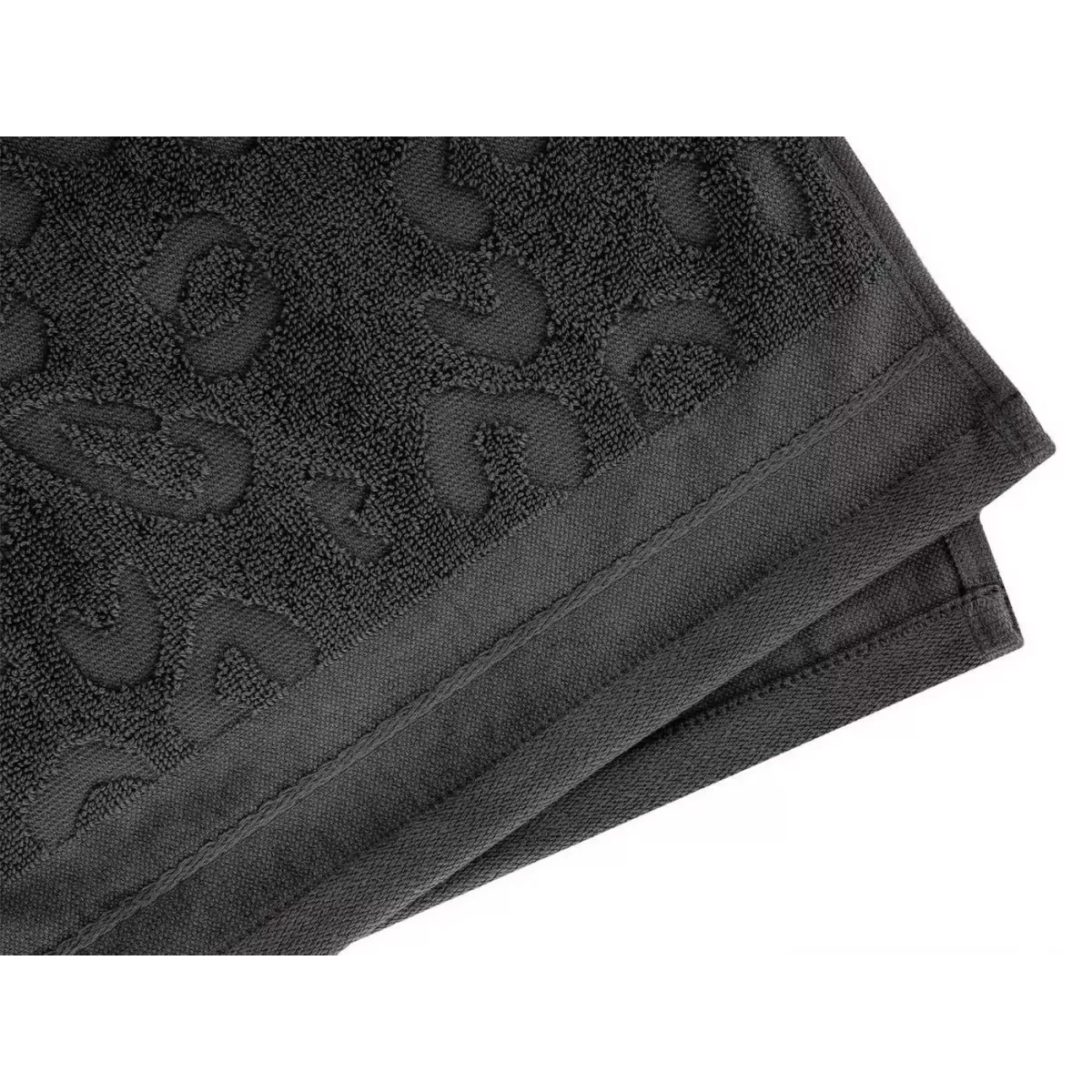 Махровое полотенце Sofi De Marko “Tiger” (антрацит), 70x140