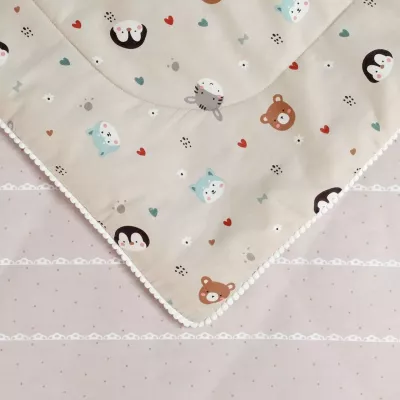 Комплект с одеялом детский Sofi De Marko "Зверята", 1.5 спальный