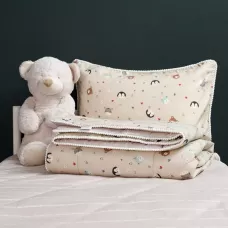 Комплект с одеялом детский Sofi De Marko "Зверята", 1.5 спальный