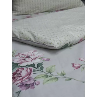 Комплект постельного белья KAZANOV.A Cotton "Мери" (мокко жемчуг), семейный