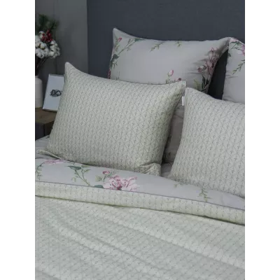 Комплект постельного белья KAZANOV.A Cotton "Мери" (мокко жемчуг), семейный