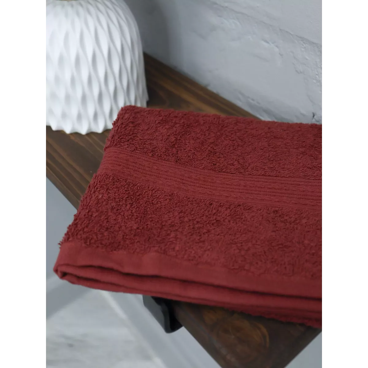 Махровое полотенце Туркмения (шоколадный), 40х70