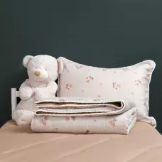 Комплект с одеялом детский Sofi De Marko "Паддингтон" (лиловый), 1.5 спальный