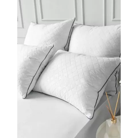 Подушка Ультрастеп Лебяжий пух (микрофибра, стёганый), 70x70