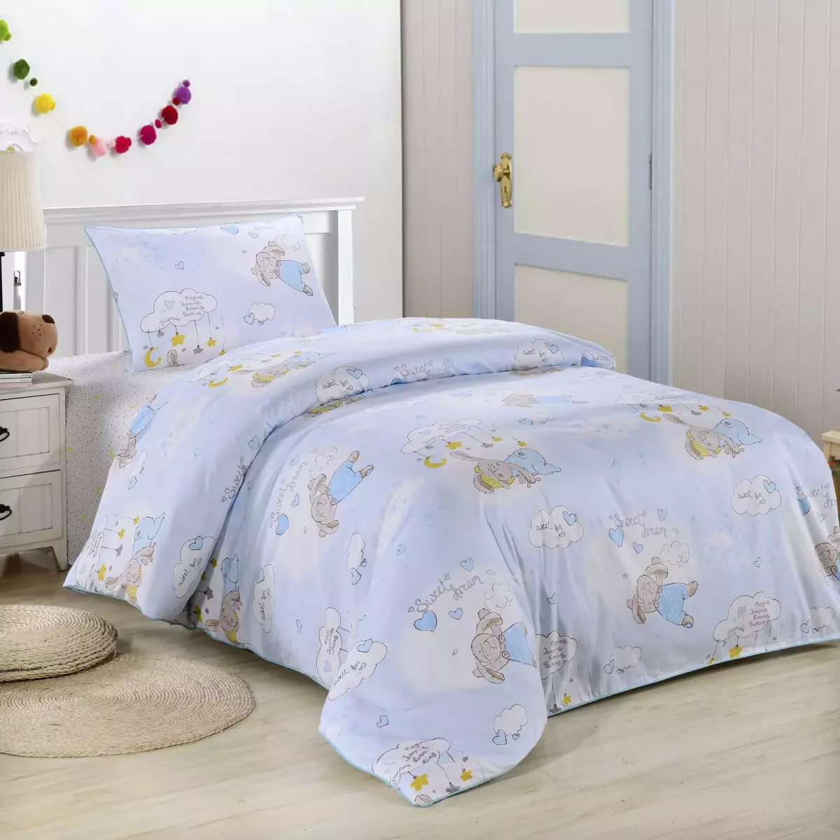 Комплект постельного белья Sofi De Marko “Веселый кролик”, 1.5 спальный