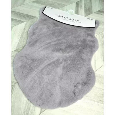 Коврик плюшевый Sofi De Marko (лиловый), 60х90