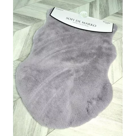 Коврик плюшевый Sofi De Marko (лиловый), 60х90