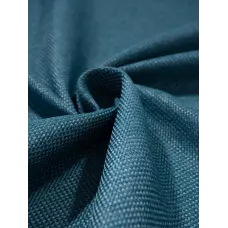 Шторы интерьерные на шторной ленте с подхватами DonCotton "Рогожка" бирюза