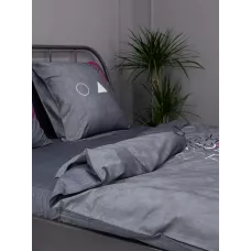 Комплект постельного белья Волшебная ночь Игра в кальмара "Gift" (сатин), евро