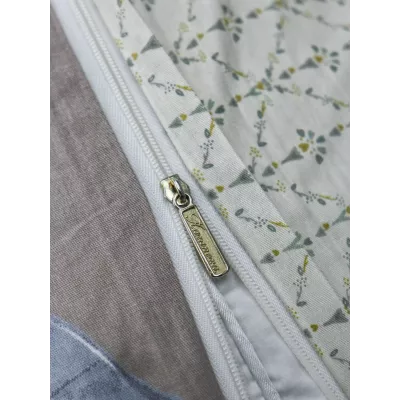 Комплект с одеялом KAZANOV.A Cotton “Саманта” (капучино), евро