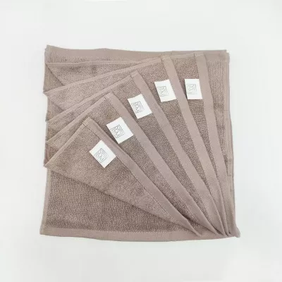 Комплект полотенец Sofi de marko “Бруна” (капучино), 30х30 см (6 шт.)