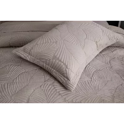 Покрывало Sofi de Marko велюр “Ноэль” (крем), 240х260 евро