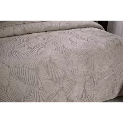 Покрывало Sofi de Marko велюр “Ноэль” (крем), 240х260 евро