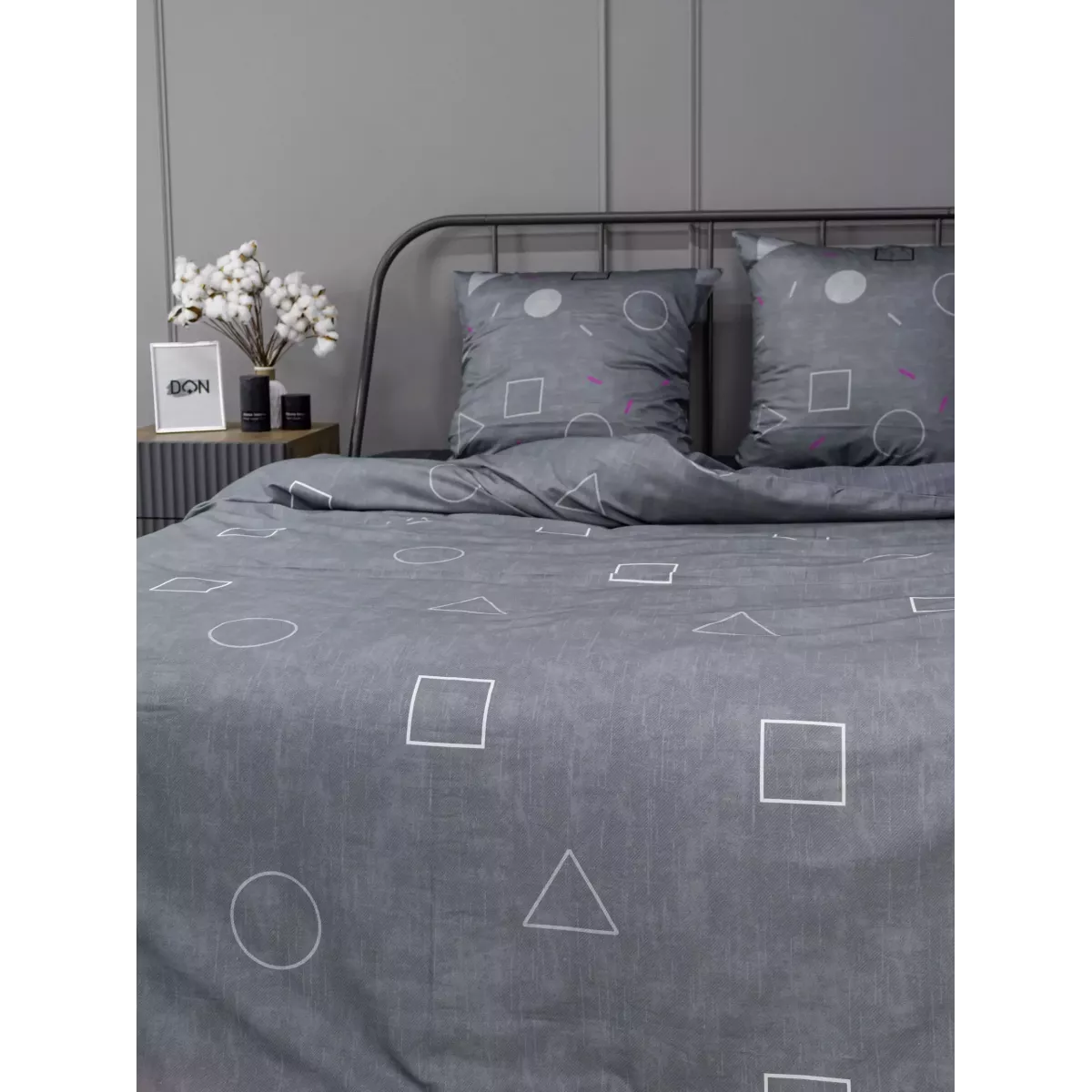 Комплект постельного белья Волшебная ночь Игра в кальмара "Hope" (сатин), евро