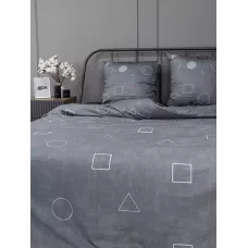 Комплект постельного белья Волшебная ночь Игра в кальмара "Hope" (сатин), евро