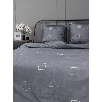 Комплект постельного белья Волшебная ночь Игра в кальмара "Hope" (сатин), евро