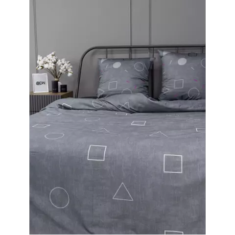 Комплект постельного белья Волшебная ночь Игра в кальмара "Hope" (сатин), евро