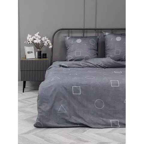 Комплект постельного белья Волшебная ночь Игра в кальмара "Hope" (сатин), евро