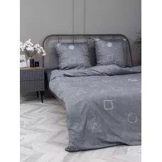 Комплект постельного белья Волшебная ночь Игра в кальмара "Hope" (сатин), евро