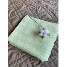 Махровое банное полотенце Verossa “Stripe” (фисташка), 70х140