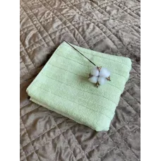 Махровое банное полотенце Verossa “Stripe” (фисташка), 70х140