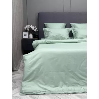 Комплект постельного белья Karteks "Сатин однотонный" SKO-009, евро
