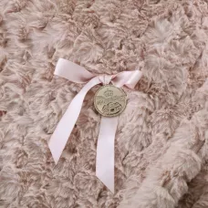 Плед-покрывало Sofi De Marko “Аврил” (пудра), 160x220