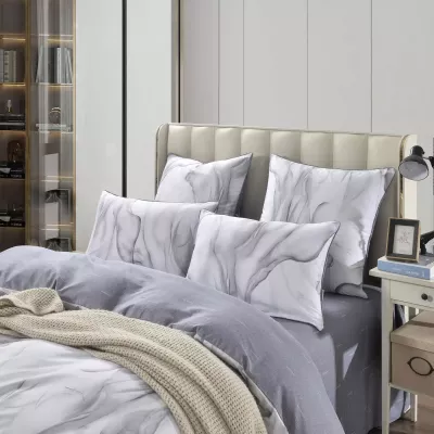 Комплект постельного белья Sofi de Marko “Лорайн" (серый), двуспальный