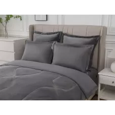 Комплект с одеялом Sofi De Marko "Энрике" (св серый-м), евро