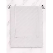 Махровое лицевое полотенце Sofi De Marko “Evan” (белый), 50×70