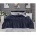 Комплект с одеялом KAZANOV.A “Нала” индиго жемчуг (египетский хлопок-велюр), 1.5 спальный