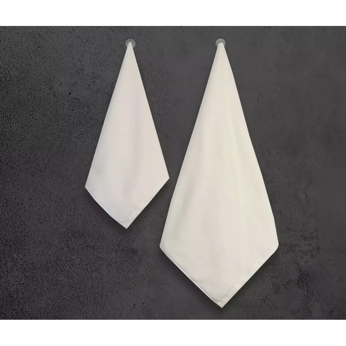 Махровое полотенце Sofi De Marko “Diamond” (крем), 70x140