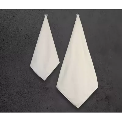 Махровое полотенце Sofi De Marko “Diamond” (крем), 70x140