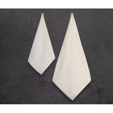 Махровое полотенце Sofi De Marko “Diamond” (крем), 50x90