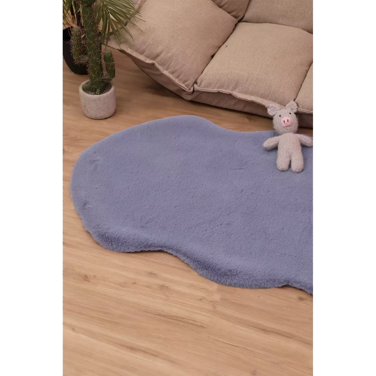 Коврик плюшевый Sofi De Marko (фиолет), 80х120