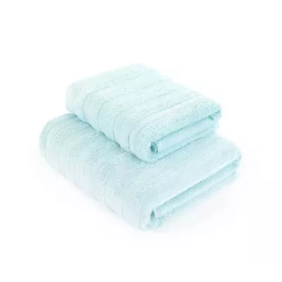 Махровое банное полотенце Verossa “Stripe” (нежно-голубой), 70х140