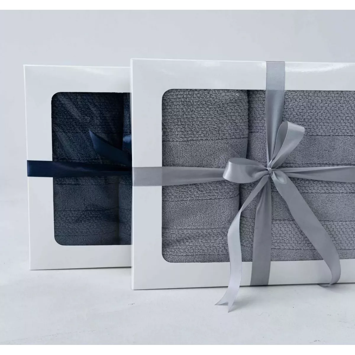 Махровое лицевое полотенце Verossa “Milano” (пудрово-голубой), 50х90