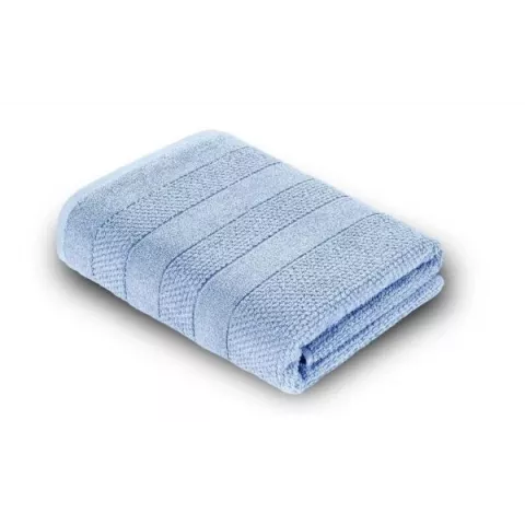 Махровое банное полотенце Verossa “Milano” (пудрово-голубой), 100х150