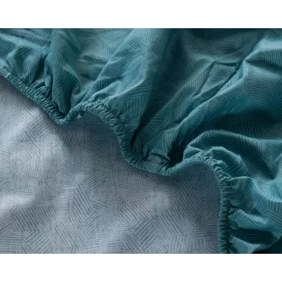 Комплект из простыни на резинке и наволочек Sofi De Marko "Римма", 180х200+50х70