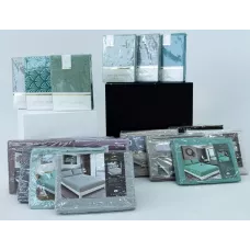 Комплект из простыни на резинке и наволочек Sofi De Marko "Римма", 160х200+50х70