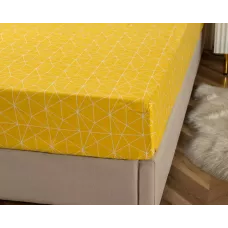 Комплект из простыни на резинке и наволочек Sofi De Marko "Лавия", 160х200+50х70