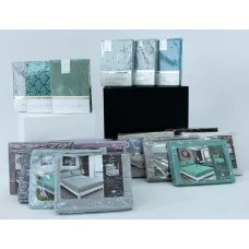 Комплект из простыни на резинке и наволочек Sofi De Marko "Лавия", 160х200+50х70