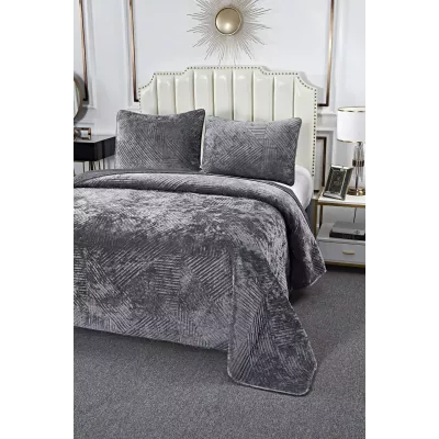 Покрывало Sofi De Marko “Патрисия” (серая), 160x220