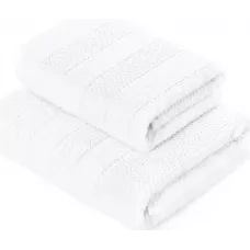Махровое банное полотенце Verossa “Milano” (белый), 100х150